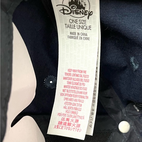 Disney Mickey Mouse Heart Hands Adult Baseball Hat Pride Rainbow Heart - Picture 6 of 6